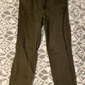 Faded Glory Dark Olive Jeans